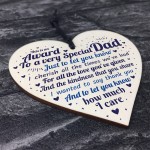 Dad Christmas Presents Wooden Heart Birthday Gifts For Daddy 