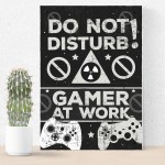 Gaming Bedroom Door Sign Birthday Christmas Gift For Gamer Son