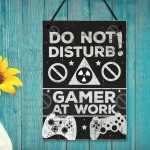 Gaming Bedroom Door Sign Birthday Christmas Gift For Gamer Son