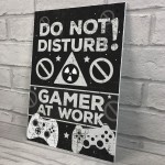 Gaming Bedroom Door Sign Birthday Christmas Gift For Gamer Son