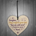 Daughter Gifts From Mum And Dad Wooden Heart Plaque Christmas