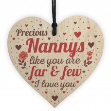 Nanny Gift From Grandchildren Nan Heart Plaque Birthday Keepsake