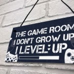 Game Room Gamer Gaming Bedroom Door Sign Novelty Christmas Gift 