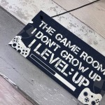 Game Room Gamer Gaming Bedroom Door Sign Novelty Christmas Gift 