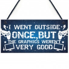 Funny Gamer Gifts For Men Dad Brother Son Plaque Gamer Bedroom