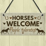 Horse Gifts For Girls For Women Stable House Sign Daughter Gift