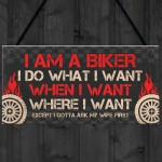 BIKER Gifts For Men Gift For Motorbike Motorcycle Lovers Garage 