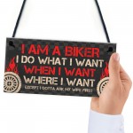 BIKER Gifts For Men Gift For Motorbike Motorcycle Lovers Garage 