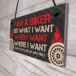 BIKER Gifts For Men Gift For Motorbike Motorcycle Lovers Garage 