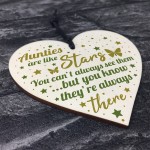 Auntie Gift For Birthday Christmas Heart Sister Keepsake Plaque