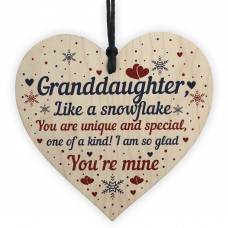 Granddaughter Ornament Heart Birthday Christmas Keepsake Gifts