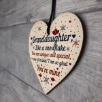 Granddaughter Ornament Heart Birthday Christmas Keepsake Gifts