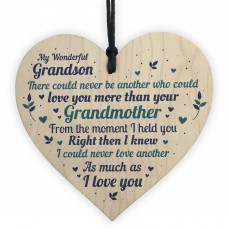 Birthday Gifts For Grandson From Grandparents Heart Keepsake