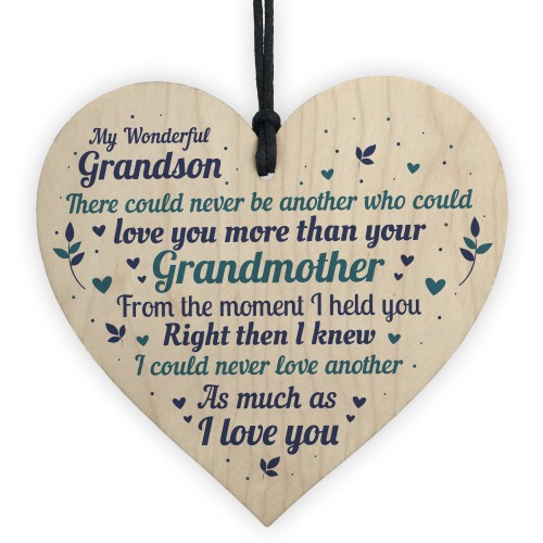 Birthday Gifts For Grandson From Grandparents Heart Keepsake