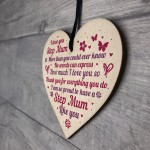 Mum Gifts Stepmum Present Heart Keepsake Plaque Birthday Xmas