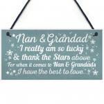 Best Nan And Grandad Gift Home Plaque Grandparent Sign Keepsake