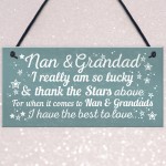 Best Nan And Grandad Gift Home Plaque Grandparent Sign Keepsake