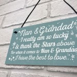 Best Nan And Grandad Gift Home Plaque Grandparent Sign Keepsake