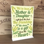 Mother And Daughter Gift Standing Plaque Mum Gift Mothers Day