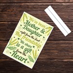 Mother And Daughter Gift Standing Plaque Mum Gift Mothers Day