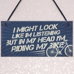 Biking Gifts For Men Dad Grandad Son Cyclist Lover Novelty Sign