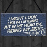 Biking Gifts For Men Dad Grandad Son Cyclist Lover Novelty Sign