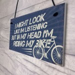 Biking Gifts For Men Dad Grandad Son Cyclist Lover Novelty Sign