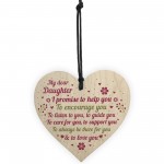 Daughter Daddy Gifts Mother And Daughter From Mum Wood Heart 