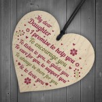 Daughter Daddy Gifts Mother And Daughter From Mum Wood Heart 