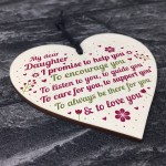 Daughter Daddy Gifts Mother And Daughter From Mum Wood Heart 