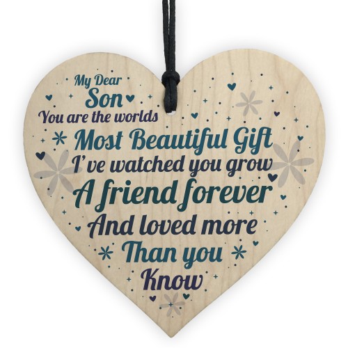 Son Birthday Cards For Men Heart Son Christmas Gift From Mum Dad Son Birthday Cards For Men Heart Son Christmas Gift From Mum Dad