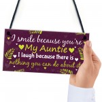 Auntie Aunty Sister Gifts For Birthday Keepsake Thank You Gift