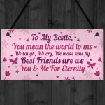 Keepsake Gift For Best Friend Friendship Birthday Gift Plaque