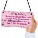 Keepsake Gift For Best Friend Friendship Birthday Gift Plaque