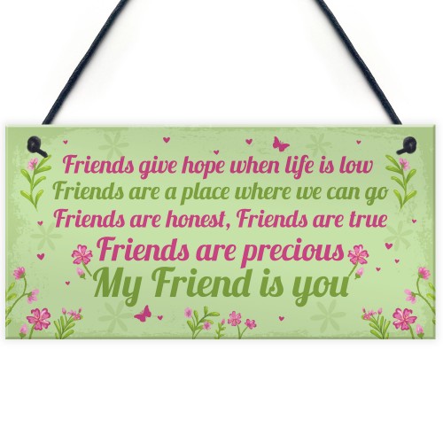 Birthday Friendship Thank You Gift For Best Friend Keepsake