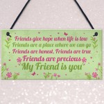 Birthday Friendship Thank You Gift For Best Friend Keepsake