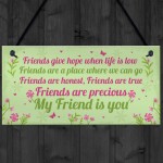 Birthday Friendship Thank You Gift For Best Friend Keepsake