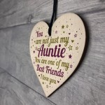 Auntie Birthday Gifts Auntie Christmas Gifts Wooden Heart Sign 