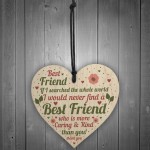 BEST FRIEND Friendship Gift For Friend Birthday Christmas Plaque