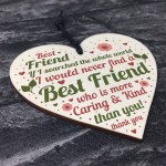BEST FRIEND Friendship Gift For Friend Birthday Christmas Plaque