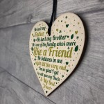 UNCLE Birthday Christmas Gift Hanging Wooden Heart Plaque Gift