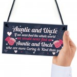 Novelty Auntie And Uncle Gifts For Birthday Christmas Gift