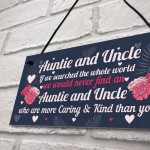 Novelty Auntie And Uncle Gifts For Birthday Christmas Gift