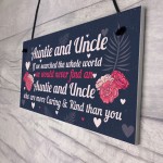 Novelty Auntie And Uncle Gifts For Birthday Christmas Gift