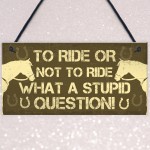 Horse Stable Signs And Plaques Funny Gift For Horse Lovers Girls