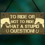 Horse Stable Signs And Plaques Funny Gift For Horse Lovers Girls