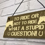 Horse Stable Signs And Plaques Funny Gift For Horse Lovers Girls