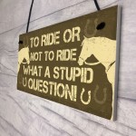 Horse Stable Signs And Plaques Funny Gift For Horse Lovers Girls