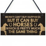 Novelty Horse Accessories Gifts For Girls Women Stable Door Sign