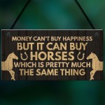 Novelty Horse Accessories Gifts For Girls Women Stable Door Sign